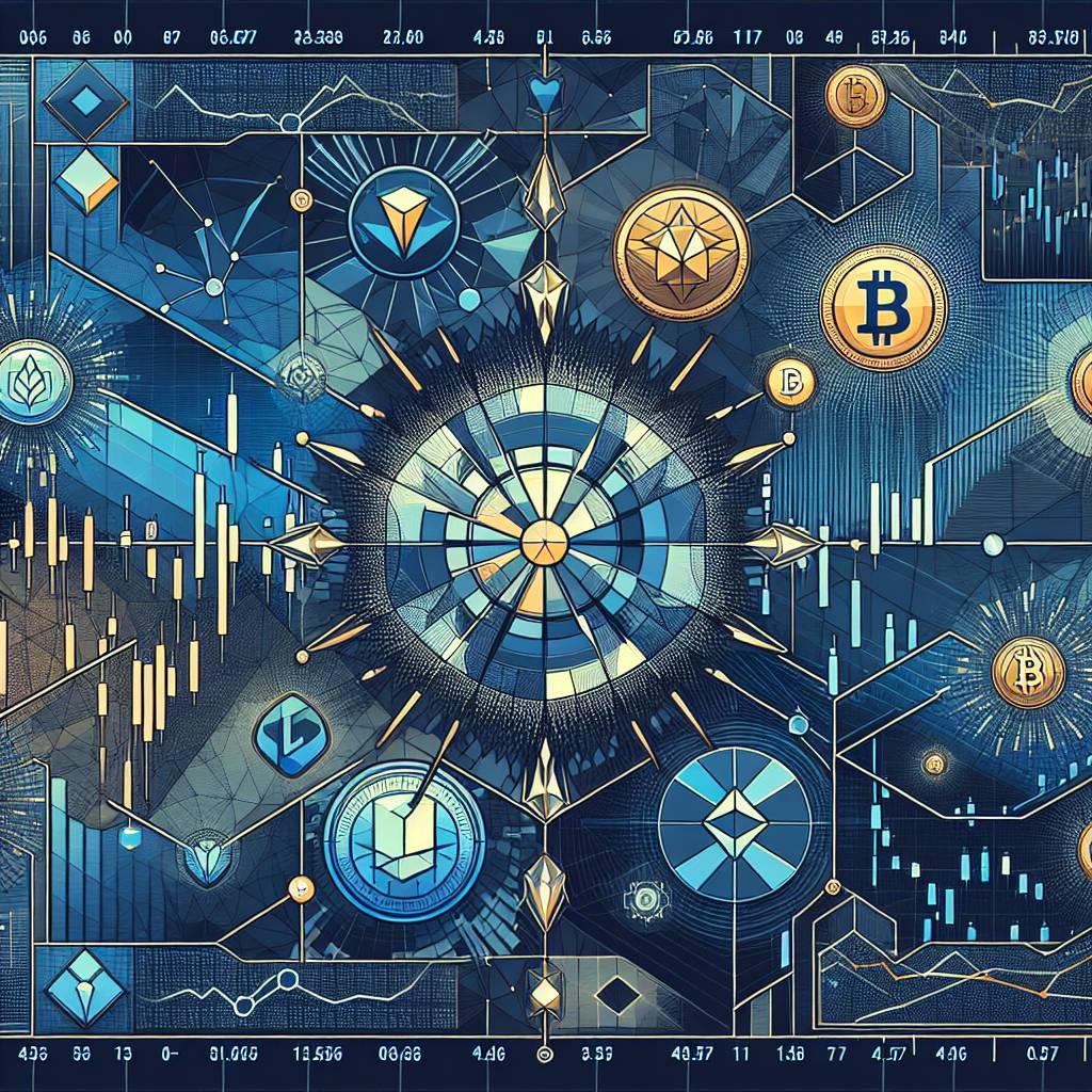 Which cryptocurrencies have shown a correlation with McDonald's stock chart?