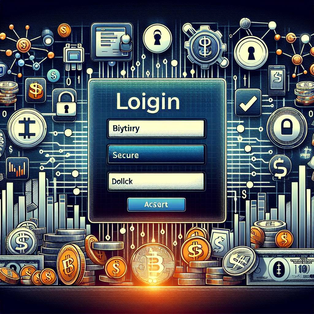 What is the login process for accessing blockchain wallets?