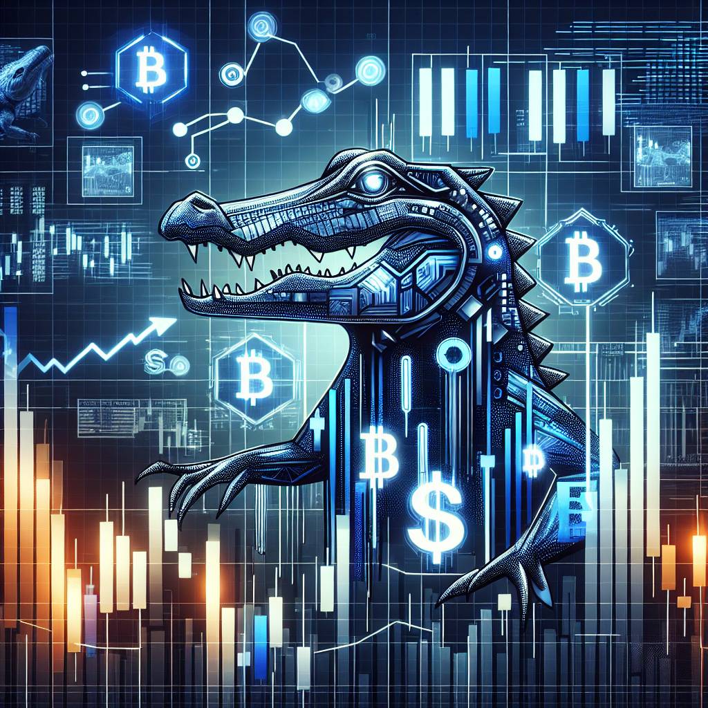 Can the alligator stock indicator be used to identify potential buying or selling opportunities in the cryptocurrency market?