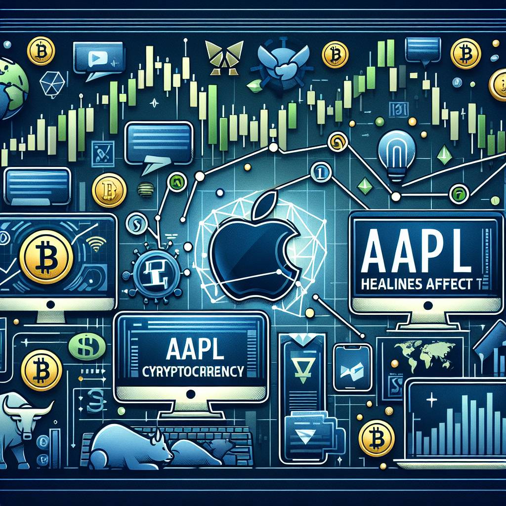 How can AAPL headlines affect the cryptocurrency market?