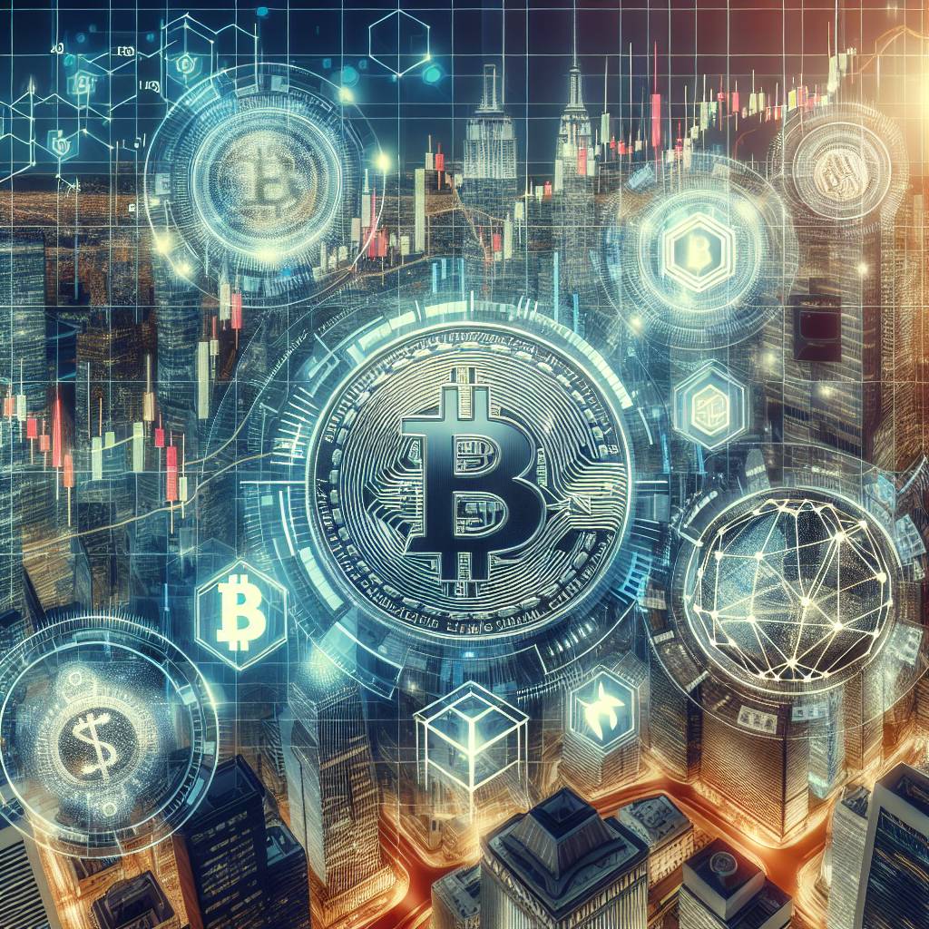 Are there any correlations between the price of crude oil WTI futures and the performance of popular cryptocurrencies?