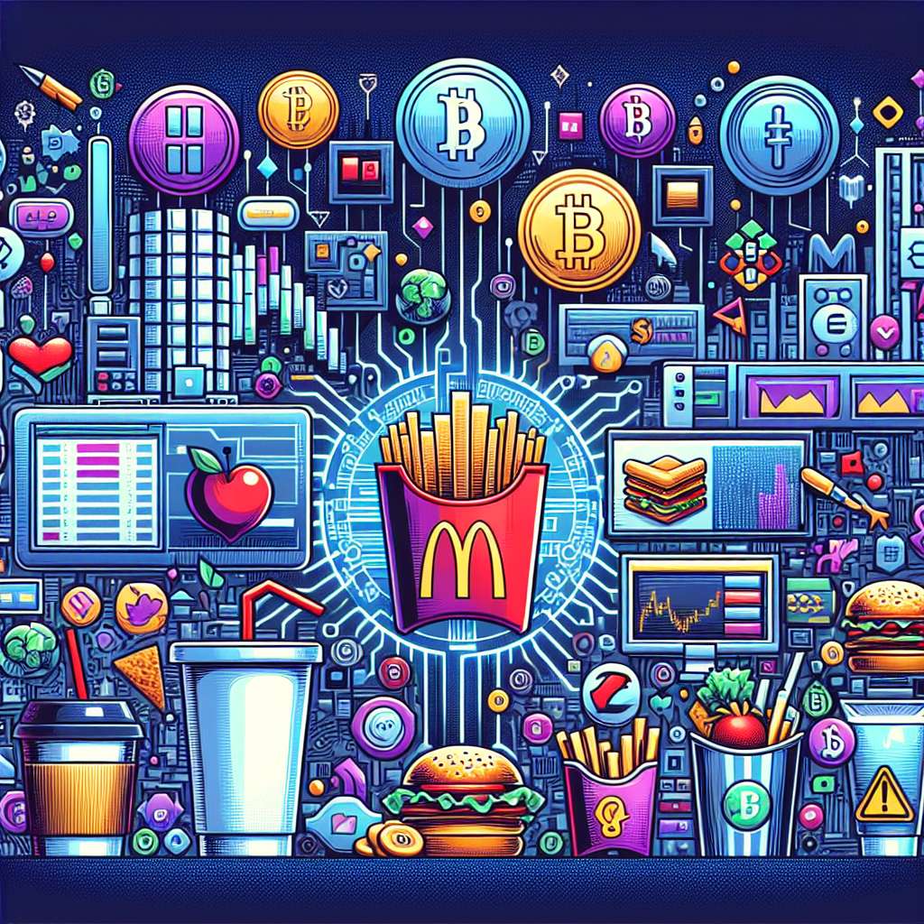How does McDonald's parent company contribute to the growth of the cryptocurrency market?