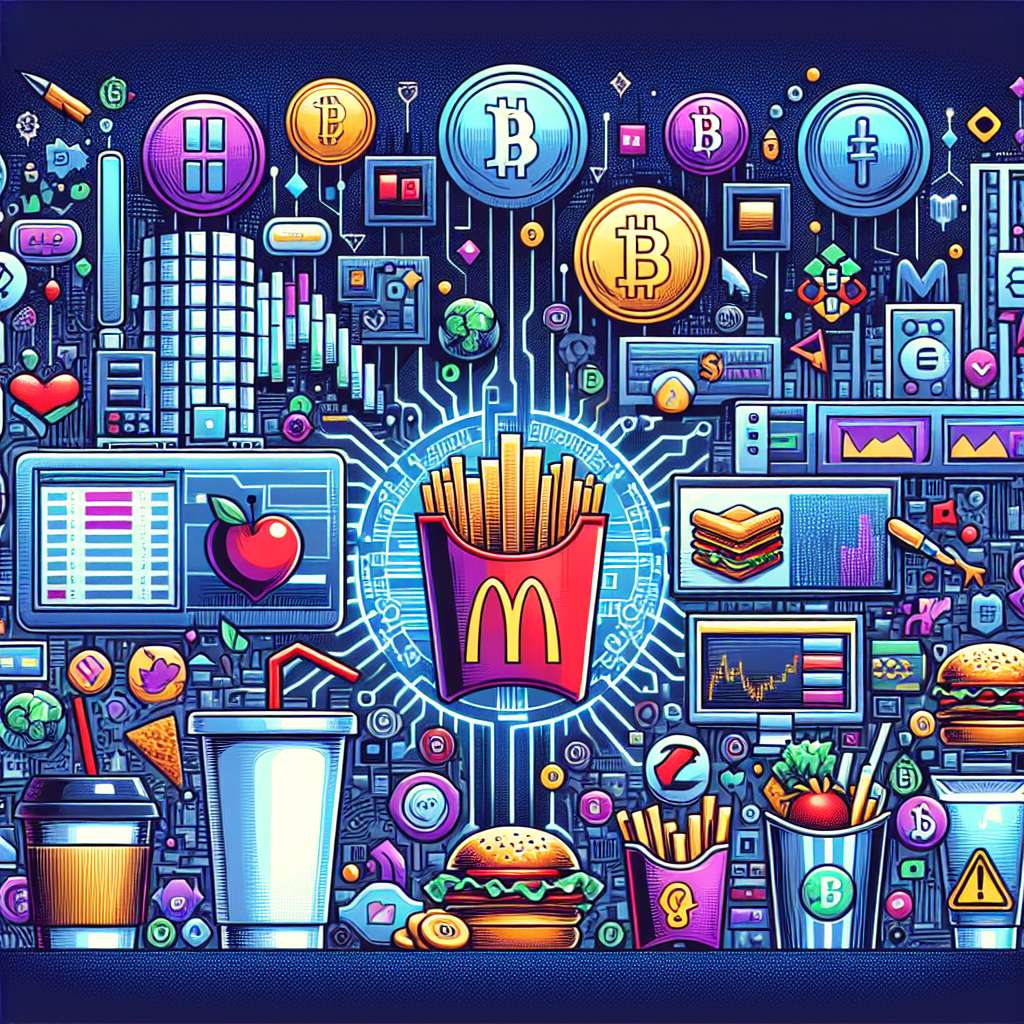 How does McDonald's use cryptocurrency in their business?