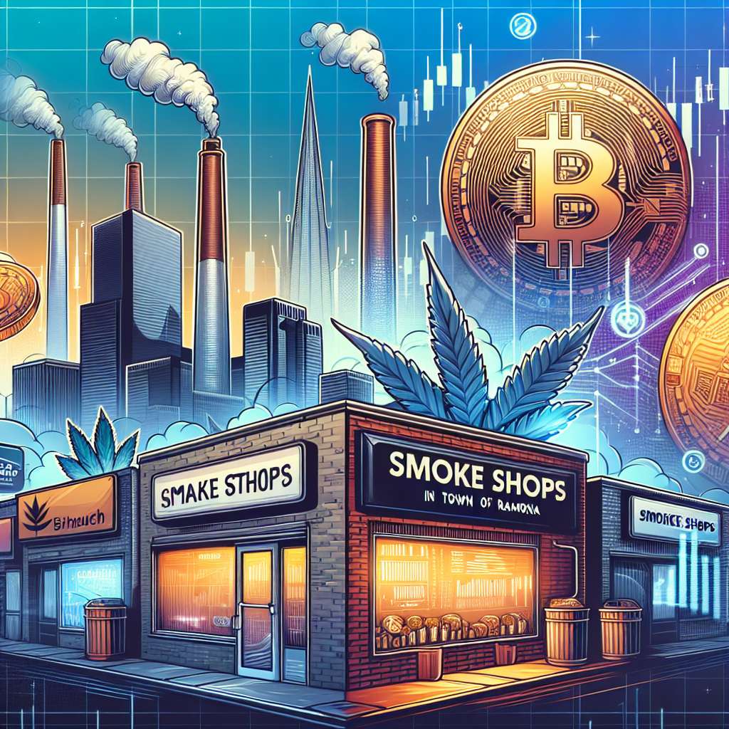 What are the best smoke shops in Ramona that accept Bitcoin?