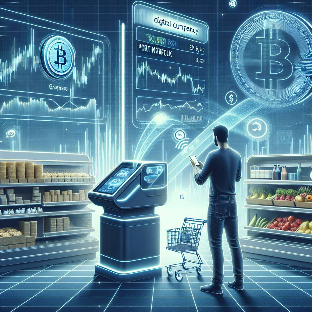 How can I use digital currency to pay for purchases at Broadway convenience store?