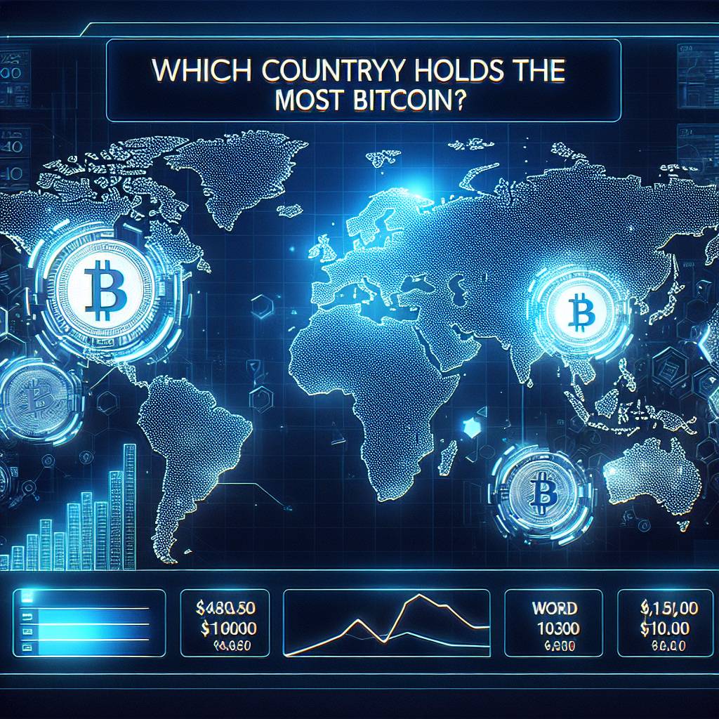 What country holds the most Bitcoin?