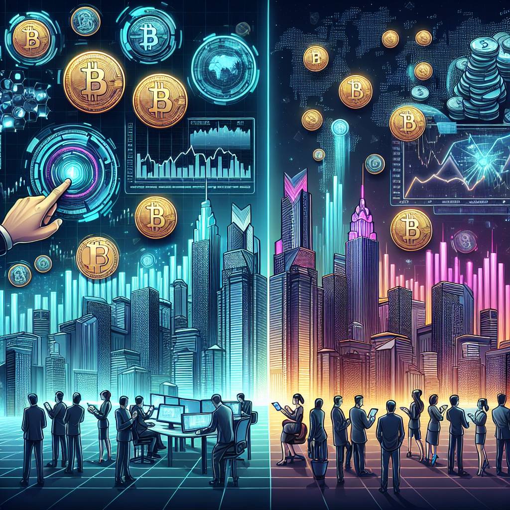 What are the future market trends for live trading in the cryptocurrency industry?