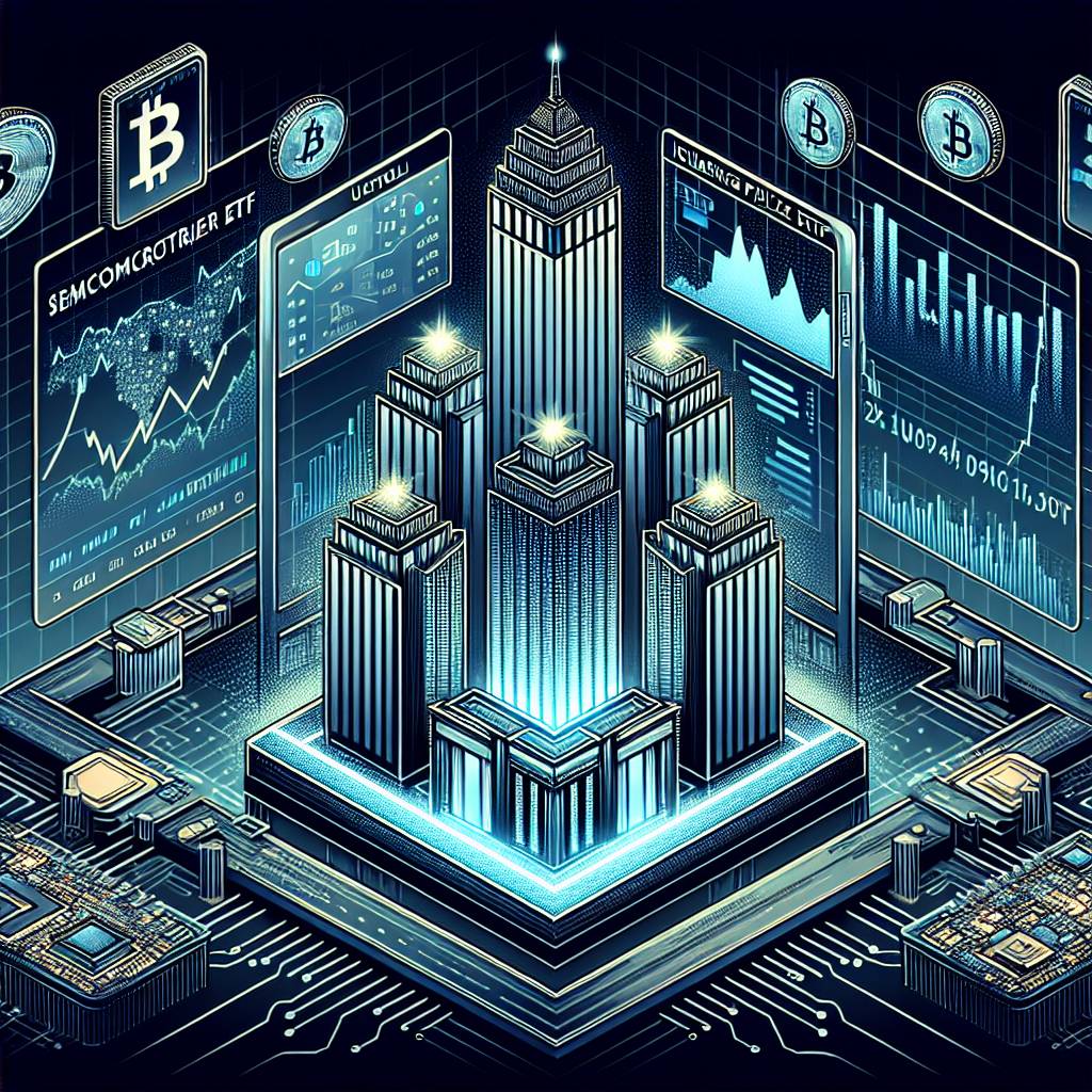 How can I use iShares PHLX Semiconductor ETF to invest in cryptocurrencies?