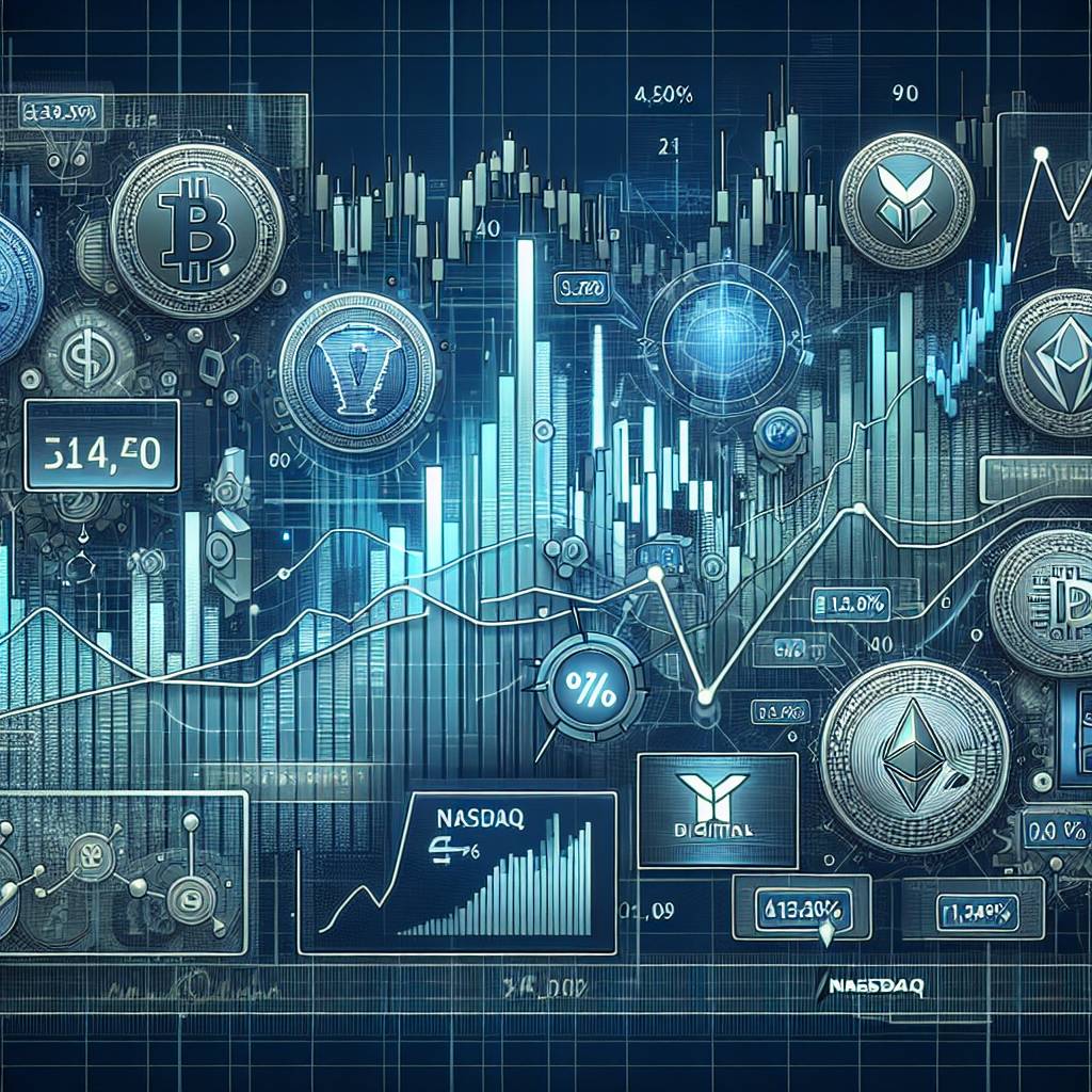 How does the performance of NASDAQ compare to S&P 500 in relation to cryptocurrencies?