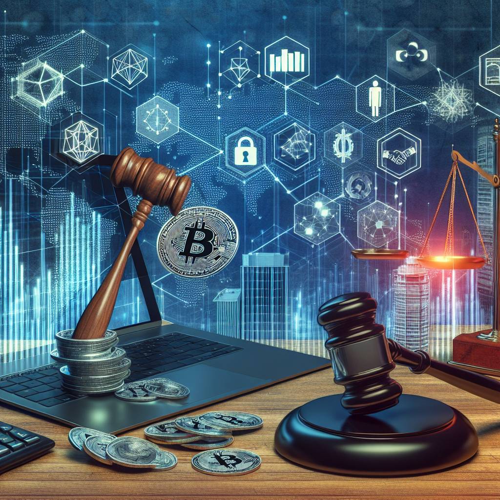 What role does adjudication in law play in the enforcement of regulations in the cryptocurrency industry?