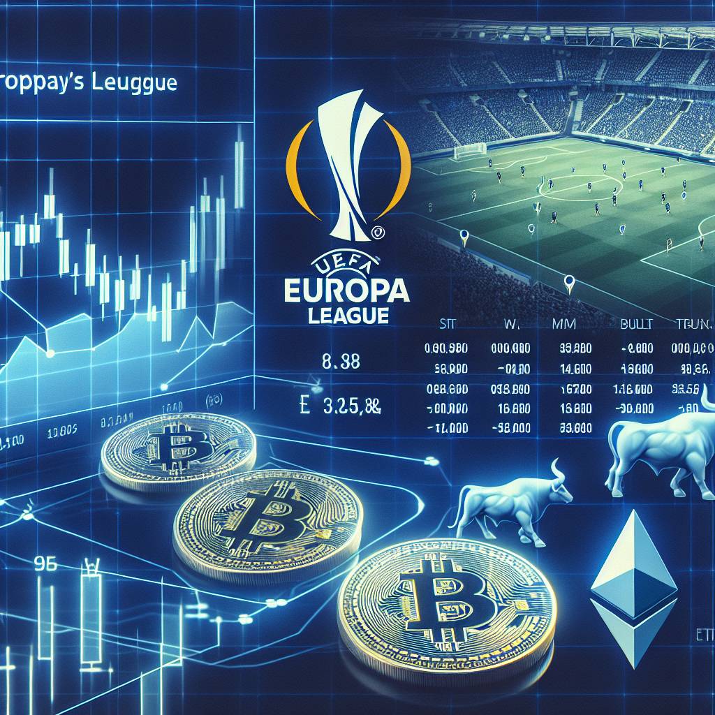 How can I use the results of Europa League today to make profitable cryptocurrency investments?