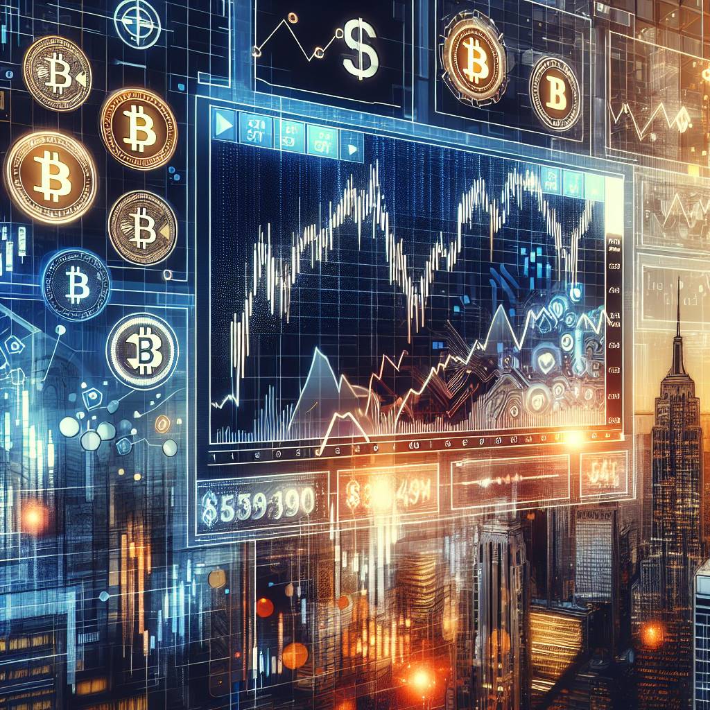 How does the S&P 500 stock market graph affect the value of cryptocurrencies?