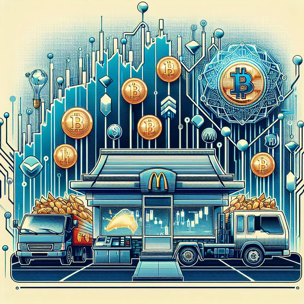 Which cryptocurrencies are recommended for long-term investment strategies instead of investing in McDonald's?