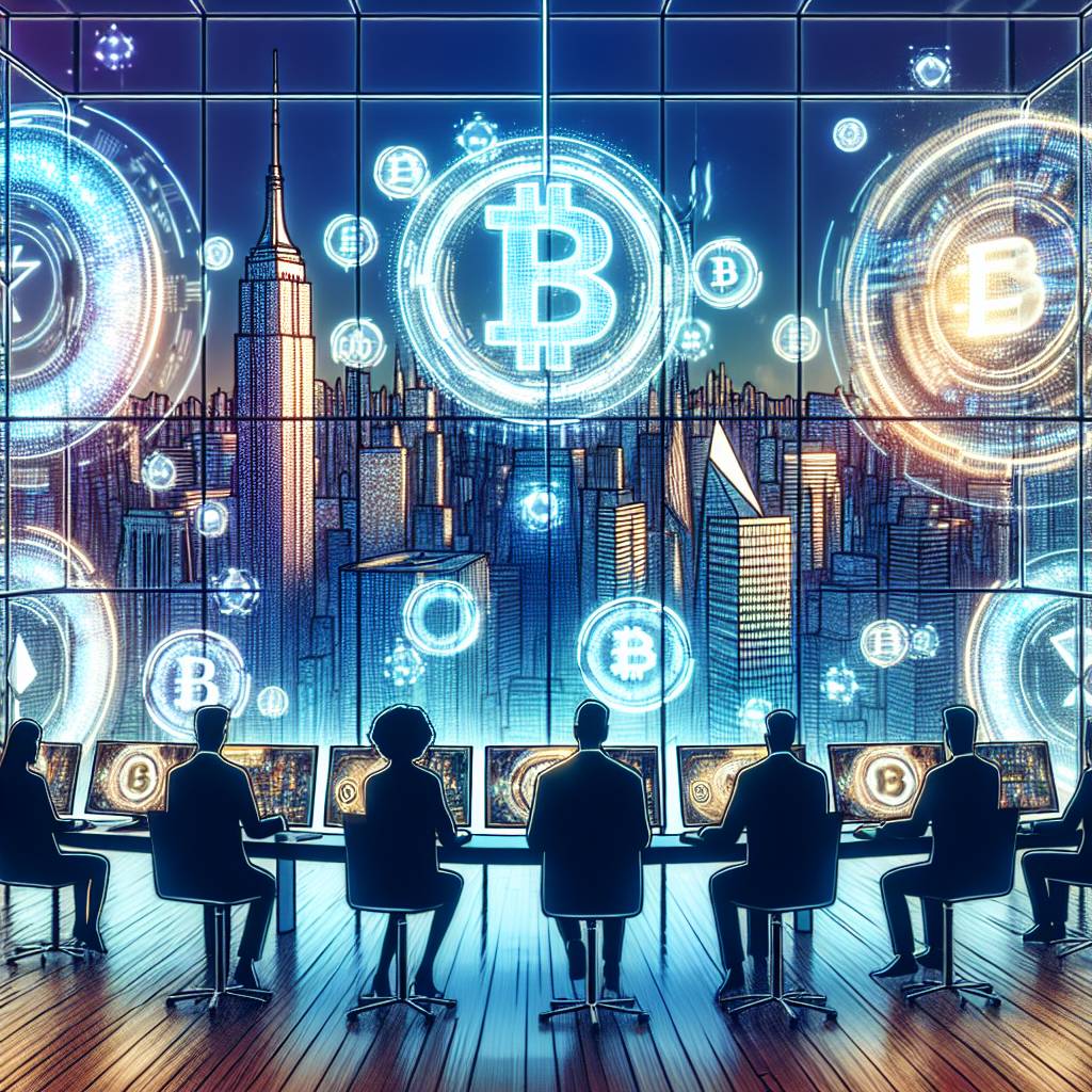 What are the financial market participants in the cryptocurrency industry?