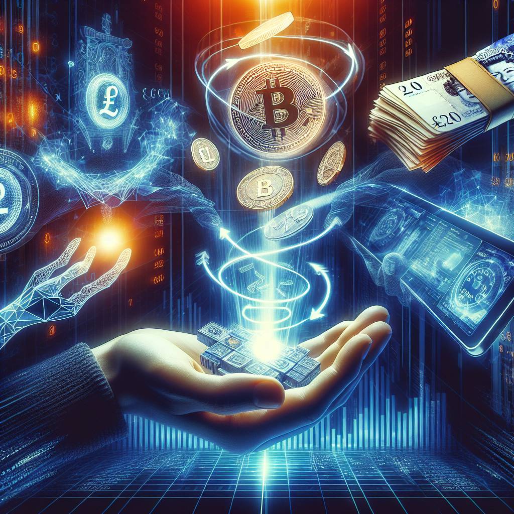 How can I convert dollars to pounds using cryptocurrencies in 2024?