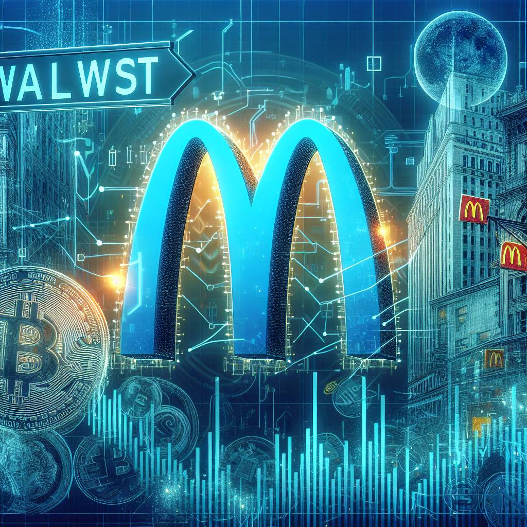 How can I use Bitcoin to invest in a McDonald's franchise?