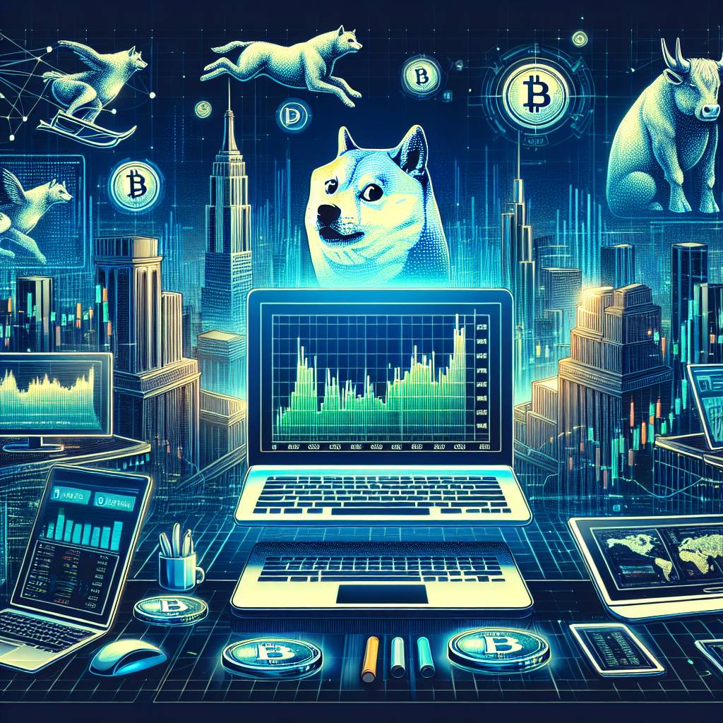 Where can I track the stock prices of different cryptocurrencies?