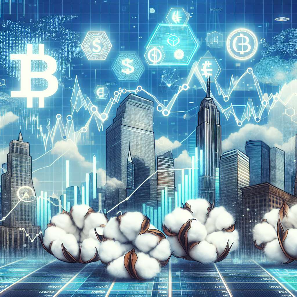 How does the price of December 2022 cotton futures affect the value of digital currencies?