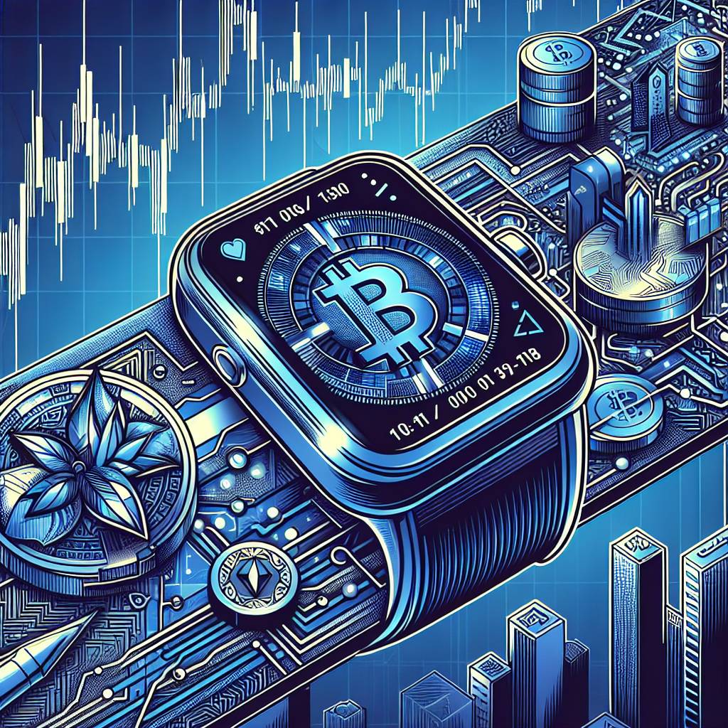 Can wearable devices be used to track the real-time value of different cryptocurrencies?