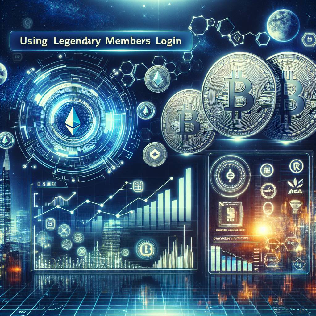 What are the benefits of using a legendary members login in the cryptocurrency industry?