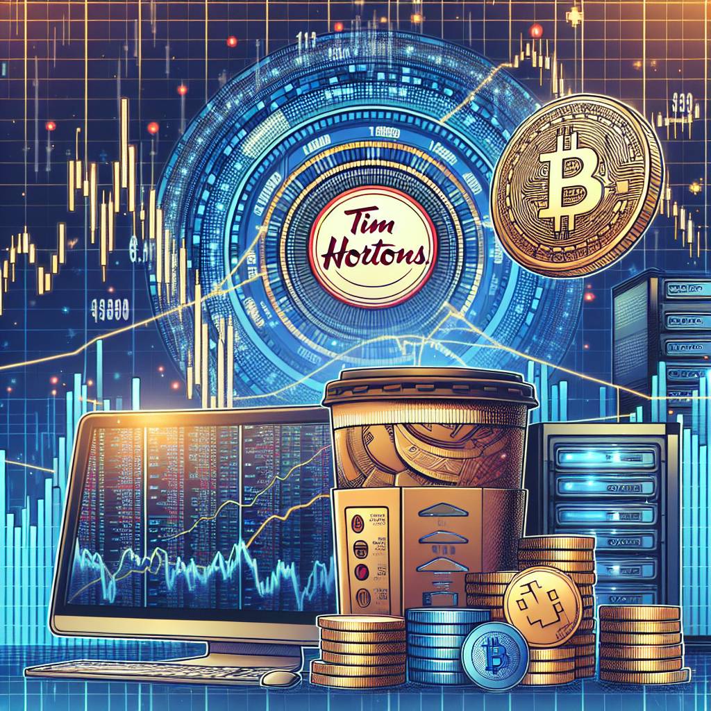 How does Tim Hortons stock performance compare to popular cryptocurrencies?