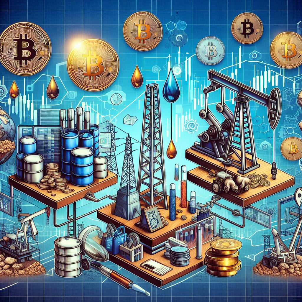 What are the risks involved in exchanging oil for cryptocurrencies?