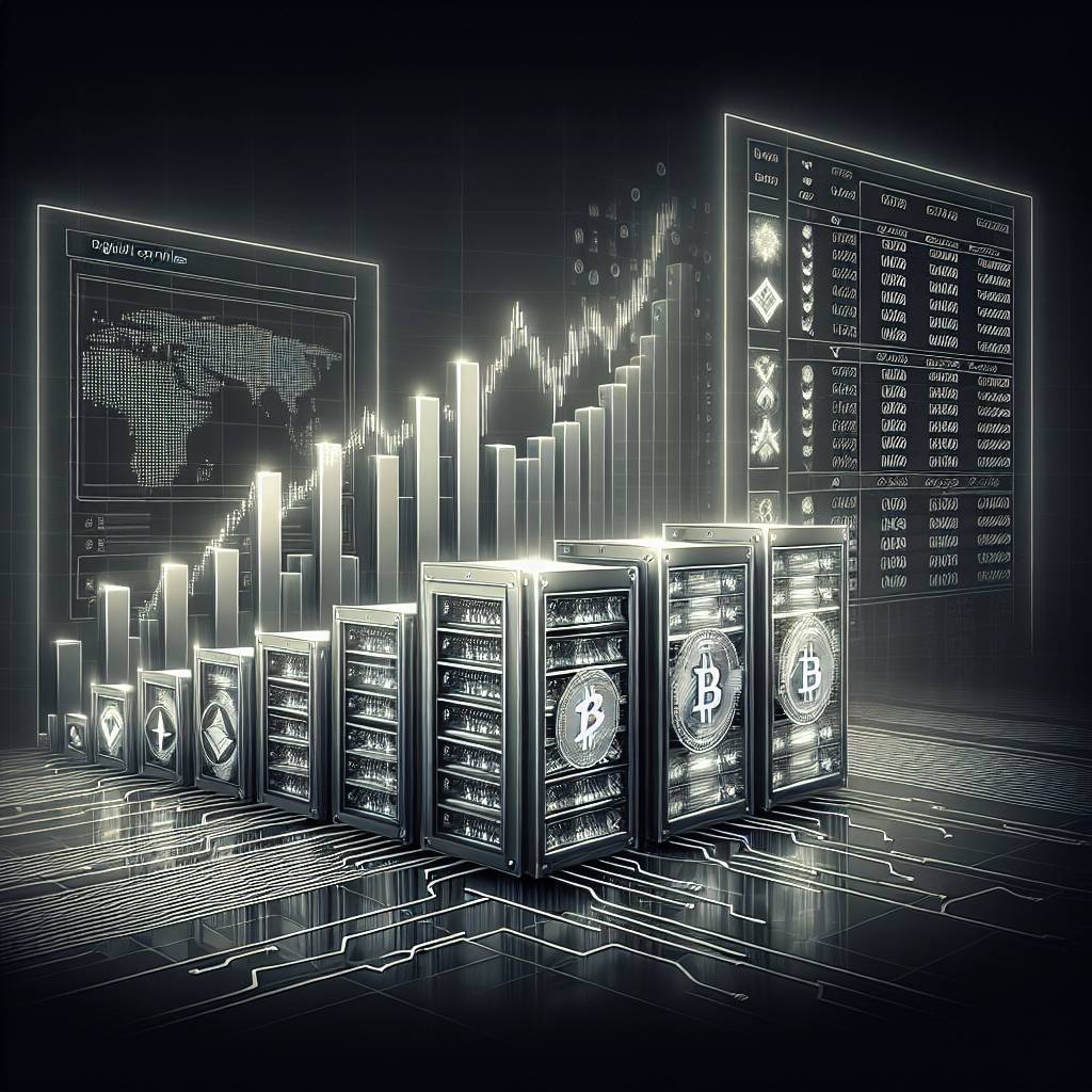 Which digital currencies are most affected by fluctuations in the USD to Rand exchange rate?