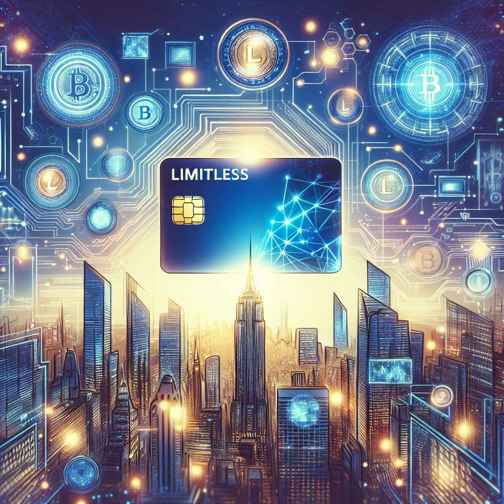 What are the benefits of using the limitless card for cryptocurrency transactions?