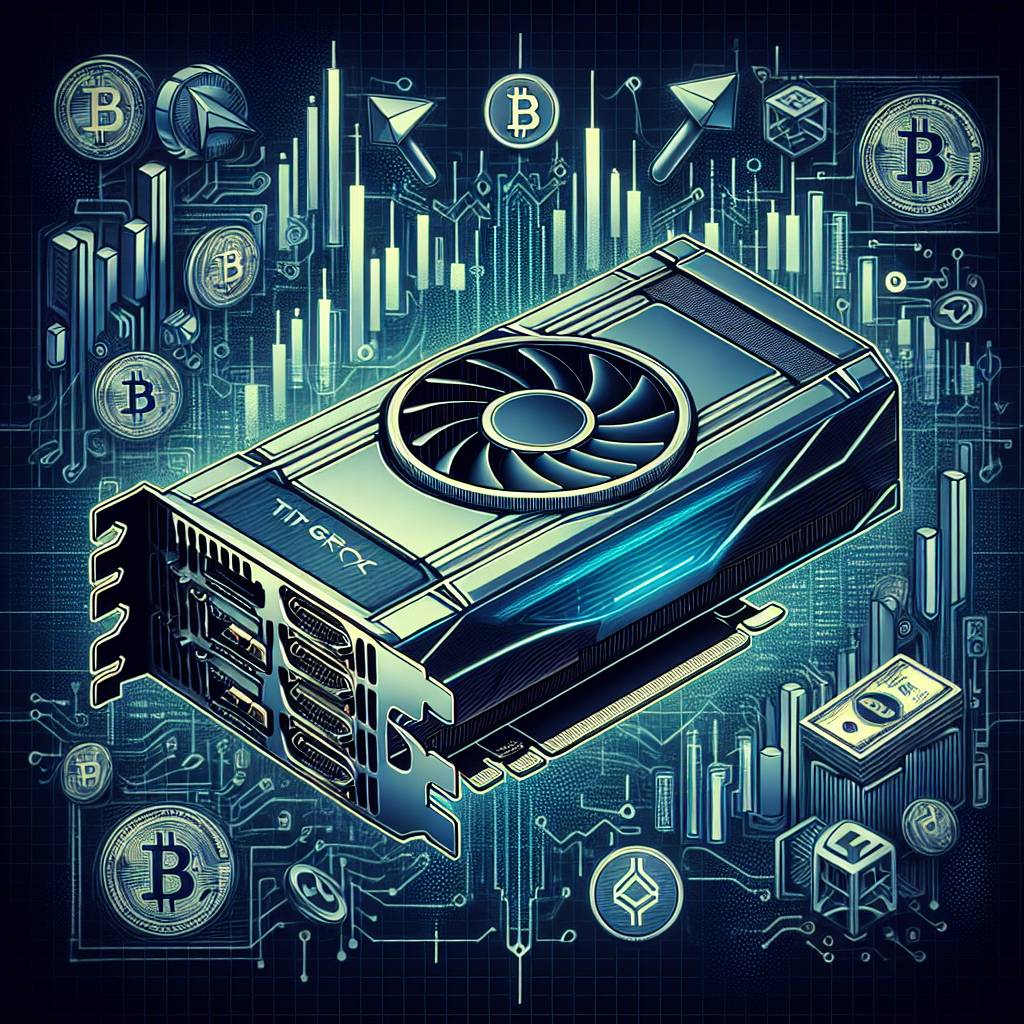 How does the Nvidia GeForce Titan compare to other graphics cards in terms of mining cryptocurrencies?