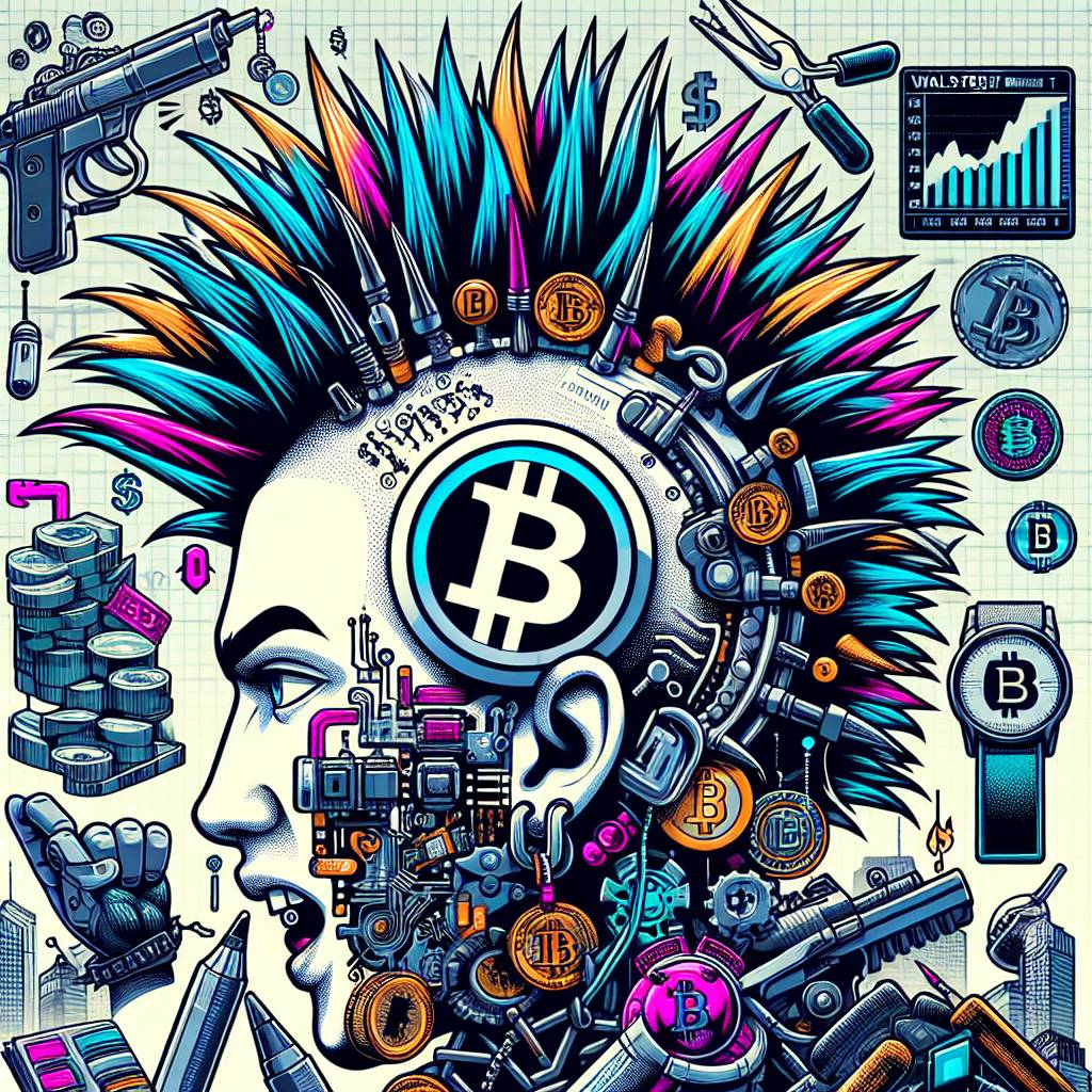 How can I create my own unique pfp pic that represents my interest in cryptocurrencies?