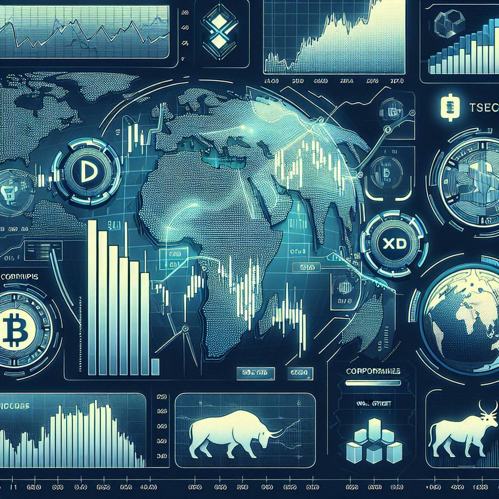 Which major world indices are most affected by cryptocurrency trends?