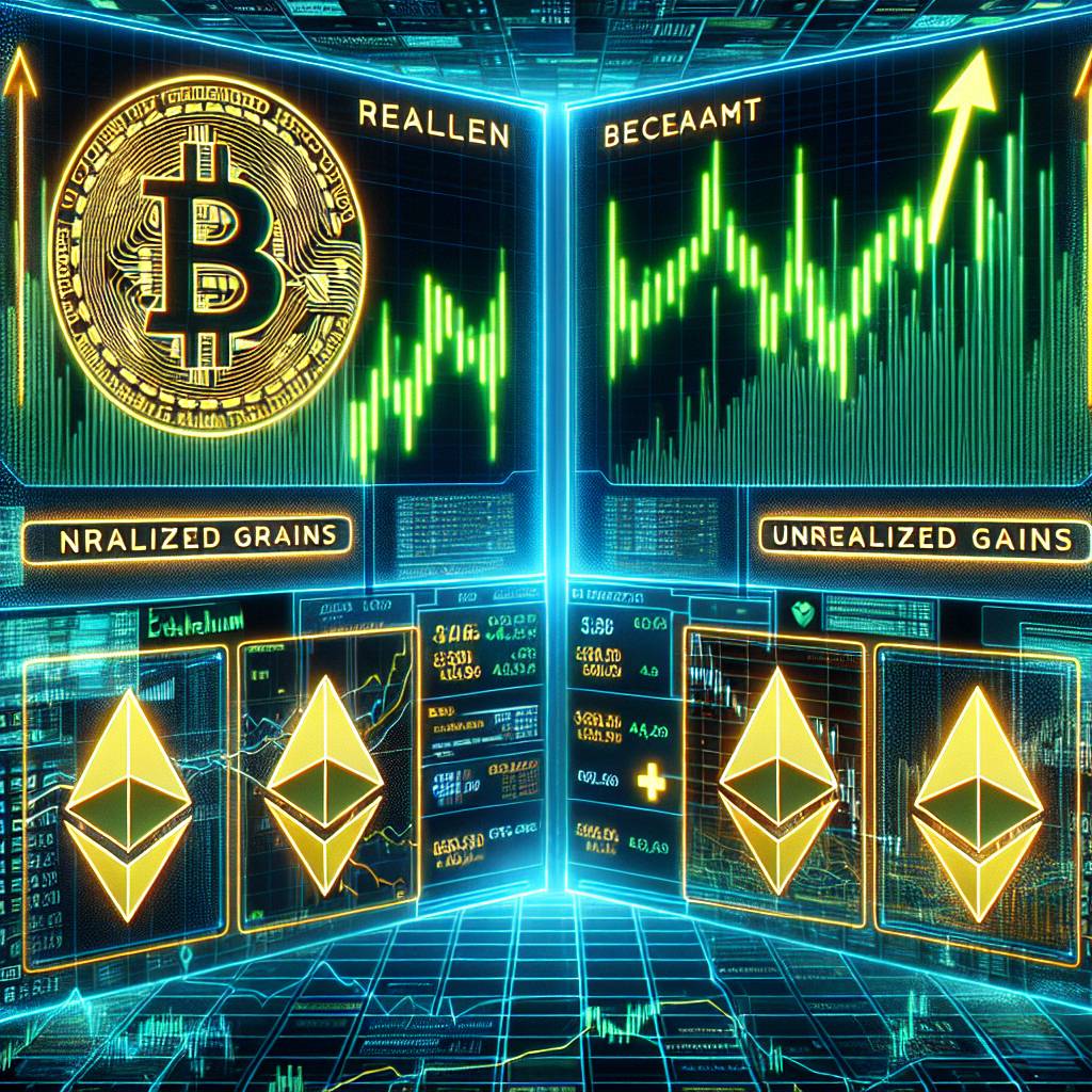 Which is more beneficial for cryptocurrency investors, realized gains or unrealized gains?