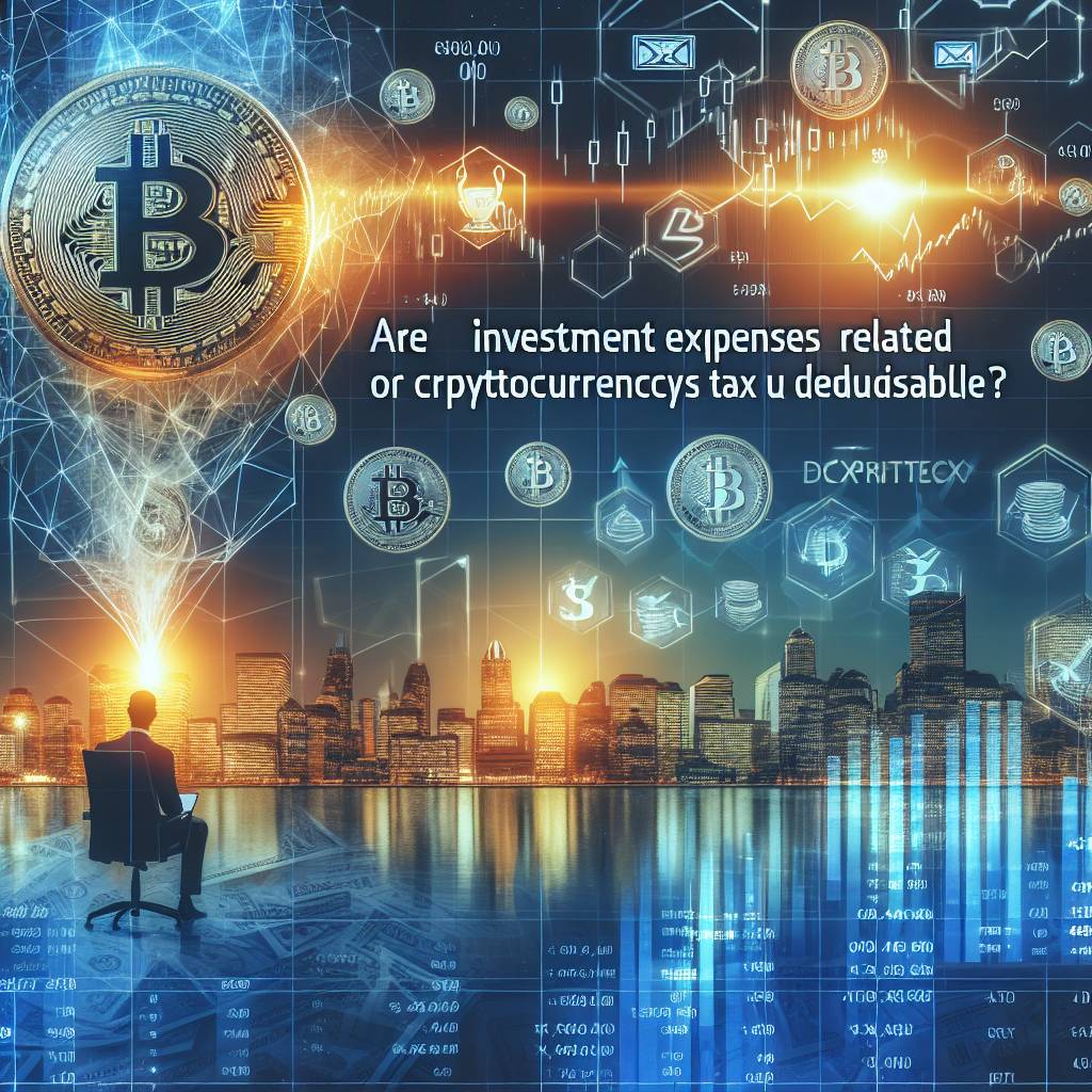 Are investment expenses related to cryptocurrency proceeds tax deductible?