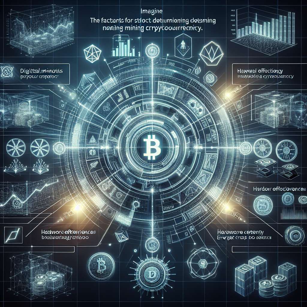 What are the key factors that determine the profitability of dogecoin mining?