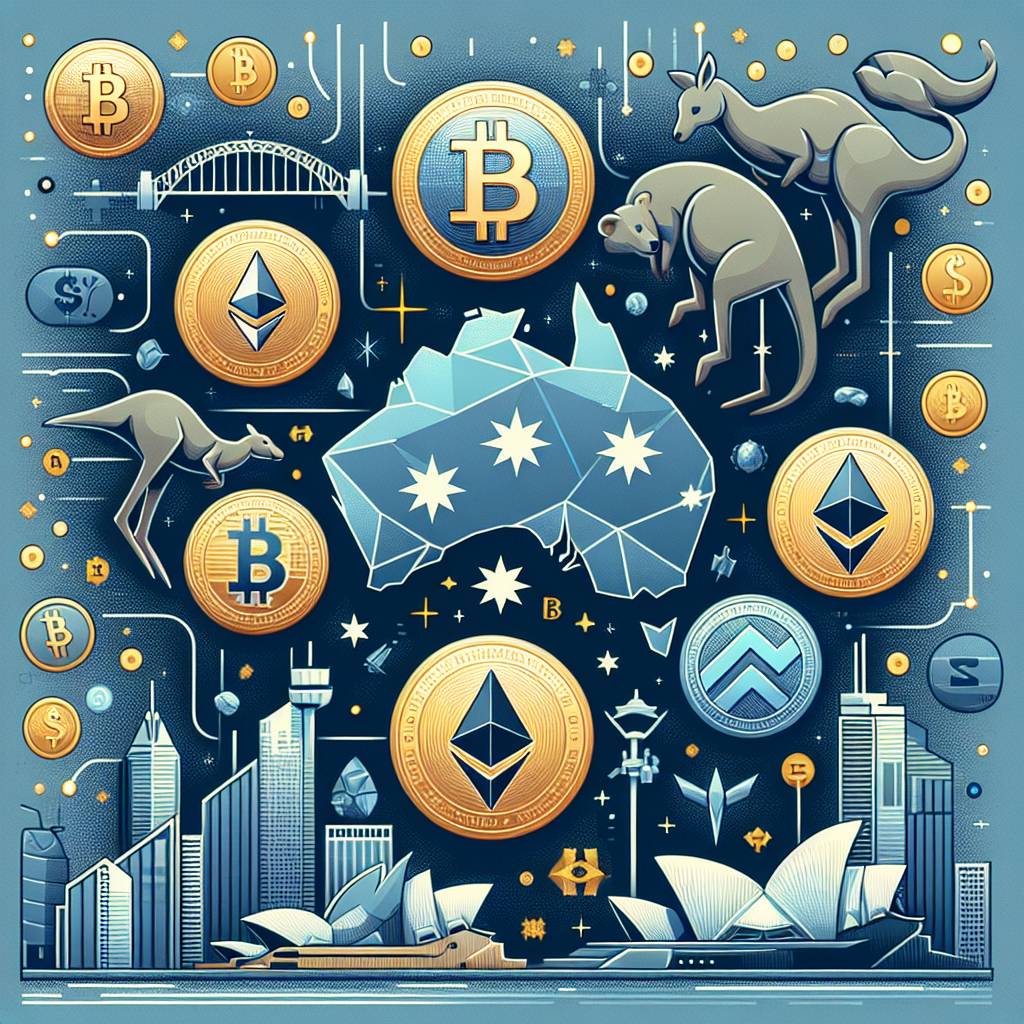 What are the types of cryptocurrencies used in Australia?