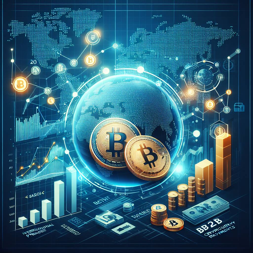 What are the advantages of using cryptocurrencies for B2B transactions in the telecom industry?