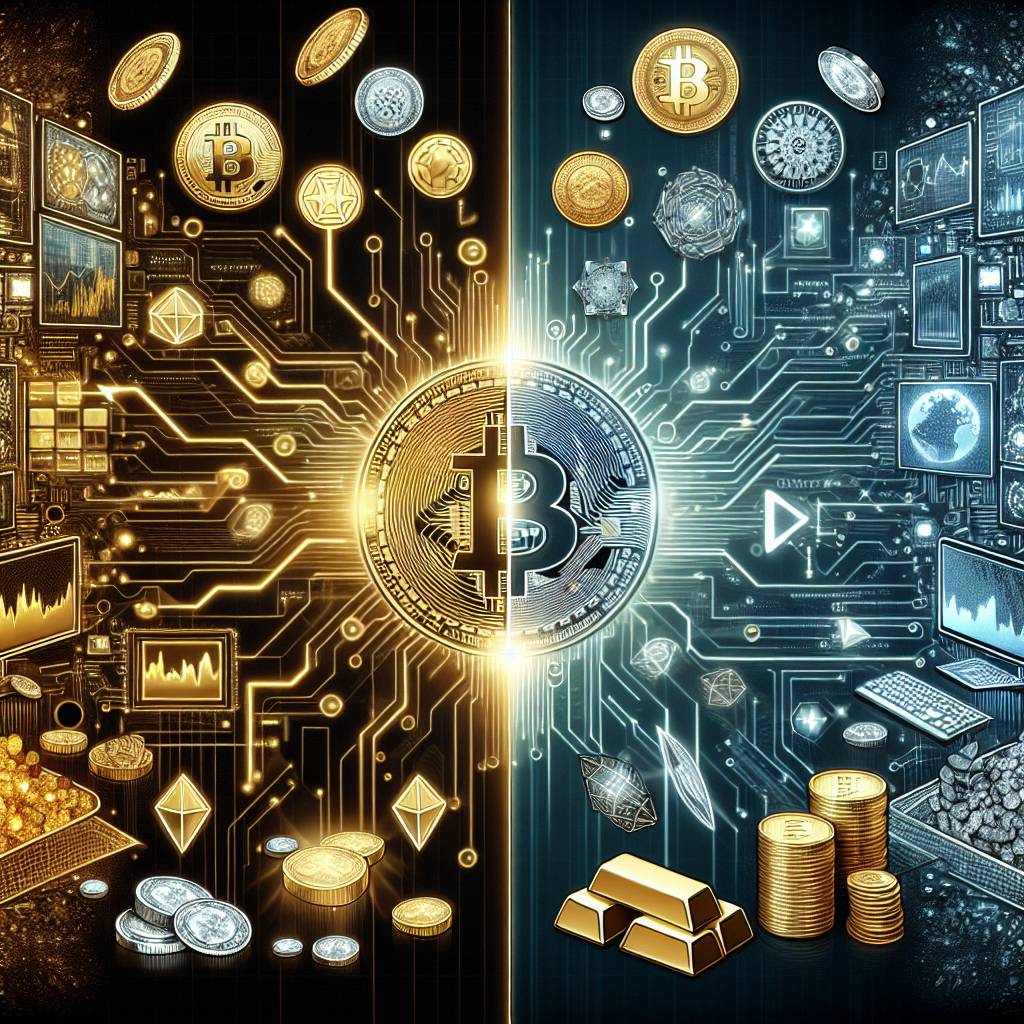 What are the advantages of investing in digital currencies over traditional gold futures?