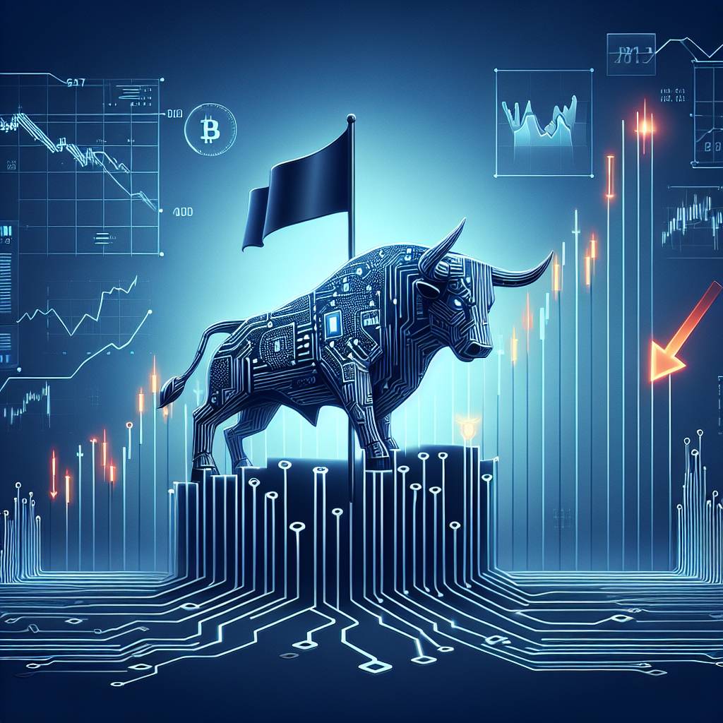 What are the main reasons for a failed bull flag in the cryptocurrency market?