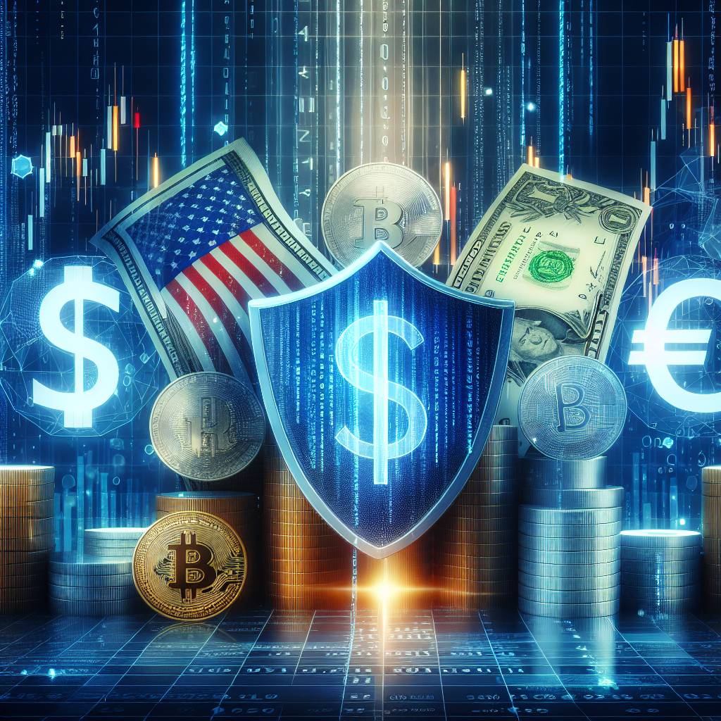 How can I hedge against currency fluctuations between USD and EUR using cryptocurrencies?