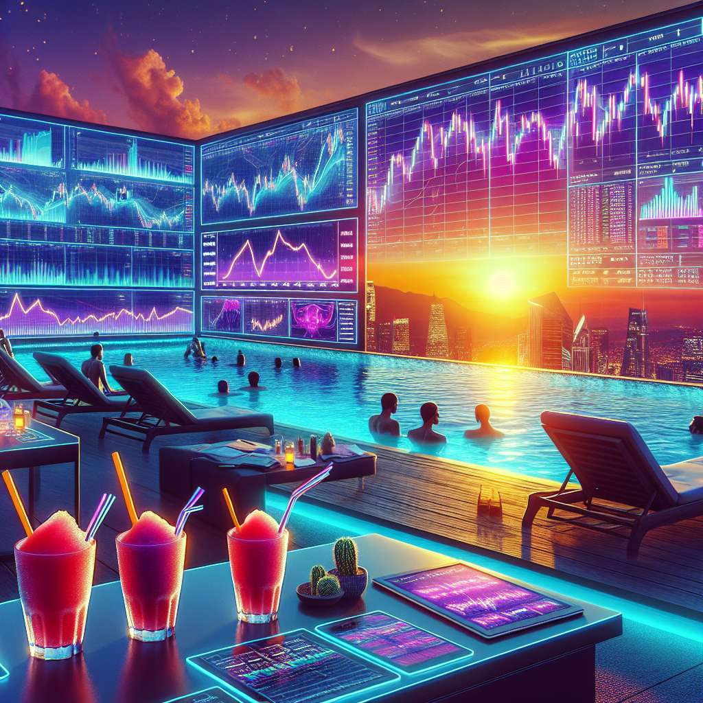 How can poolside slushes enhance the digital currency trading experience?