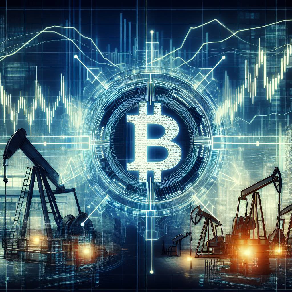 What is the impact of crude oil prices on the value of cryptocurrencies today?