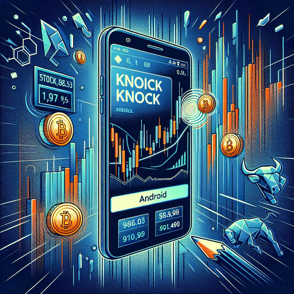 Are there any knock knock apps for Android that provide real-time cryptocurrency price alerts?