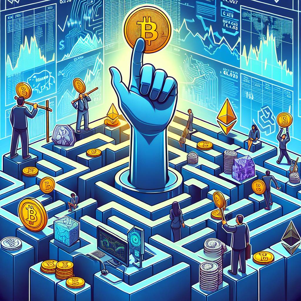 In what ways can the invisible hand guide the economy of the cryptocurrency industry?