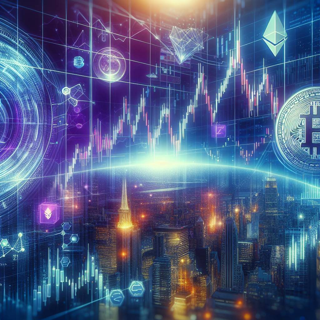What are the top four chart patterns used in cryptocurrency trading?