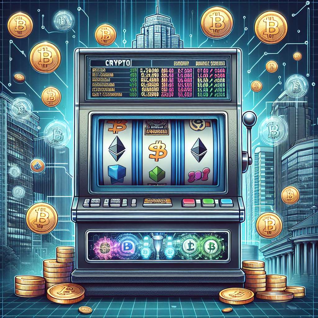 Are there any popular slot games that accept cryptocurrency as payment?