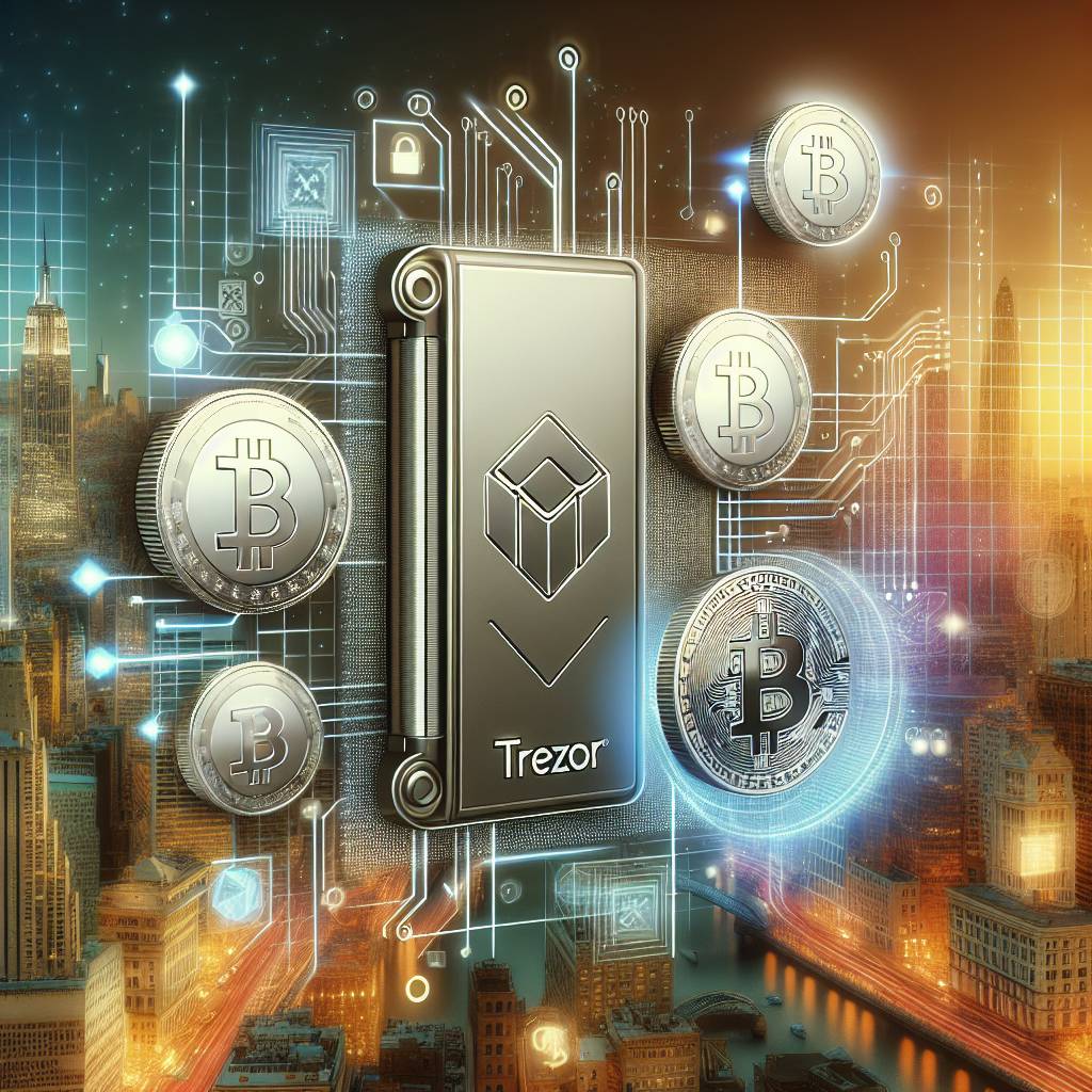 What are the benefits of using Trezor wallet for storing coins?