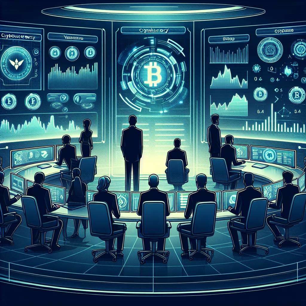 What is the role of a C-suite executive in the cryptocurrency industry?