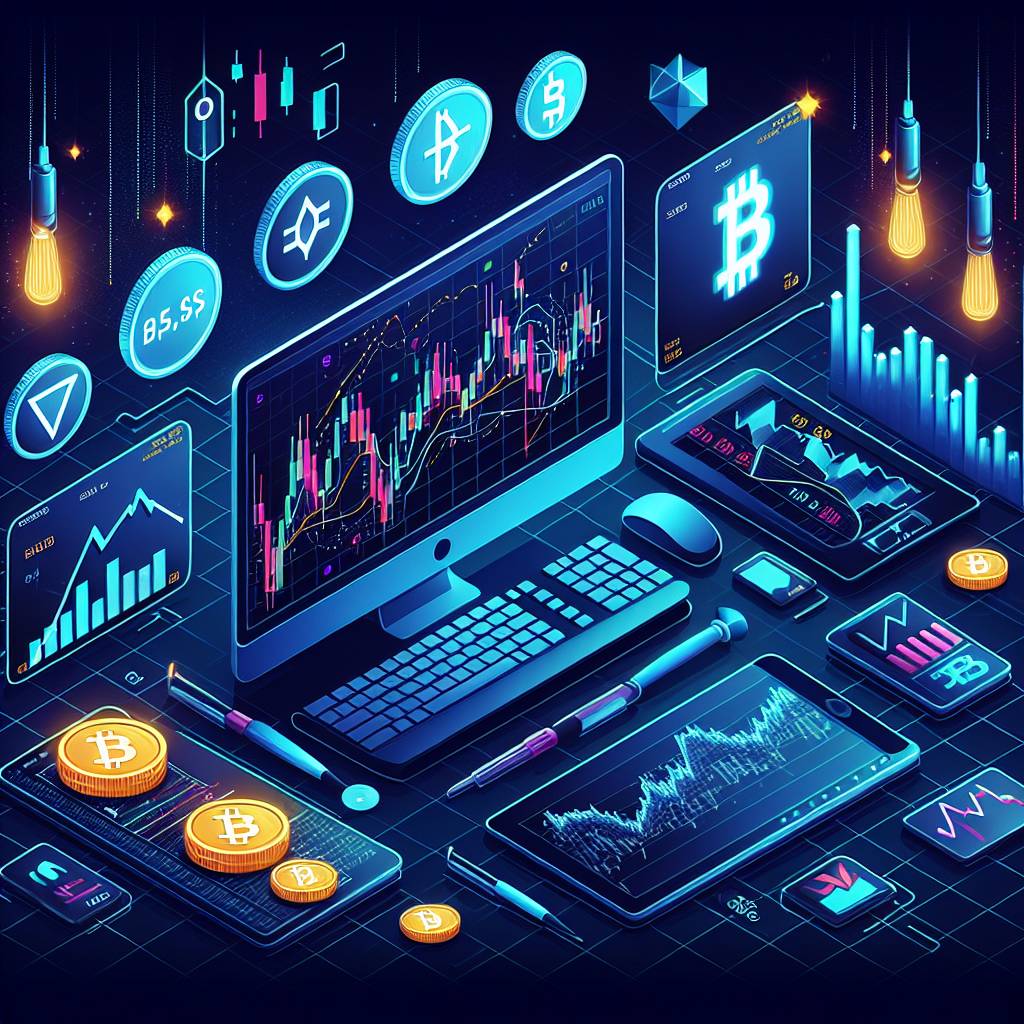 What are some popular indicators to use when viewing cryptocurrency options on TradingView?