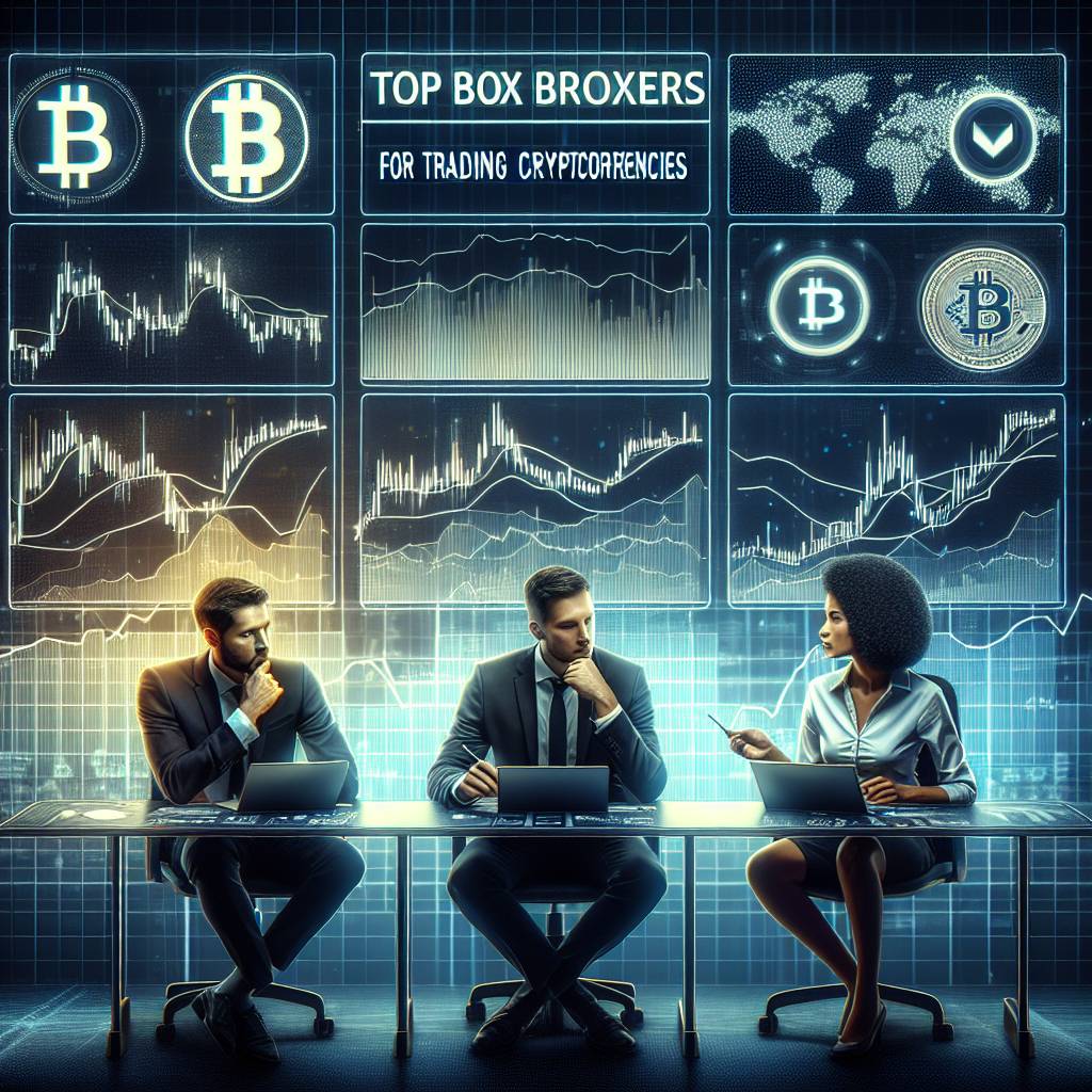 What are the top box brokers for trading cryptocurrencies?