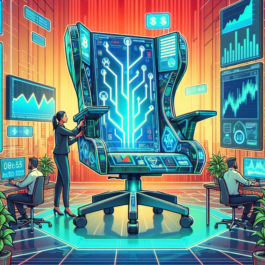 Are there any node chairs specifically designed for digital asset traders?